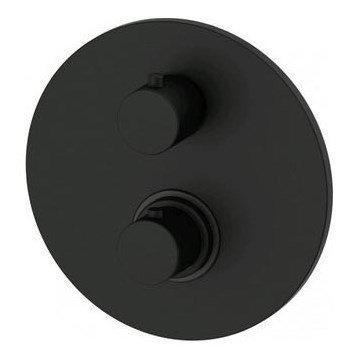 Paffoni - Термостатен душ смесител LIGHT, черен