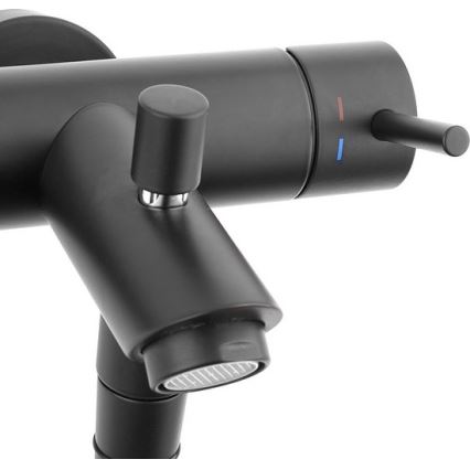 Paffoni - Вграден душ ROUND черен