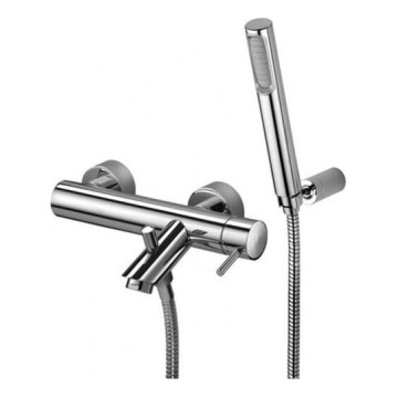 Paffoni - Комплект за вана със смесител LIGHT лъскав хром