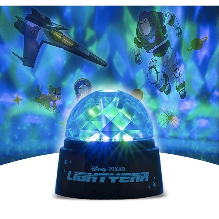 Paladone - LED детски проектор DISNEY LIGHTYEAR 3xAA