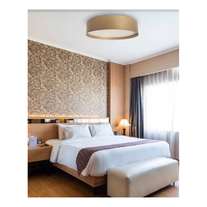 LED Лампа SOFIE LED/50W/230V ø 60 см златиста