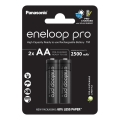 Panasonic - 2 бр. Акумулаторна батерия AA Eneloop Pro 2500 mAh