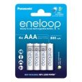 Panasonic - 4 бр. Акумулаторна батерия AAA Eneloop 800 mAh