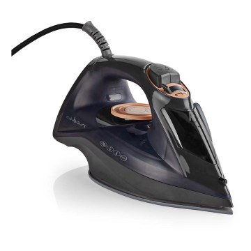 Парна ютия 2200W/230V черна