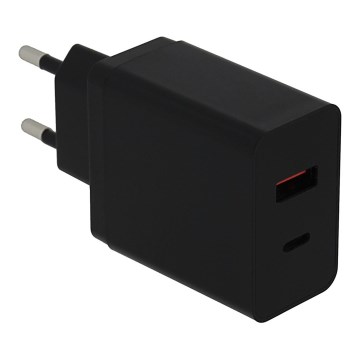 PATONA - Адаптер за зареждане 1xUSB-C/1xUSB-A  Power Delivery 36W/230V