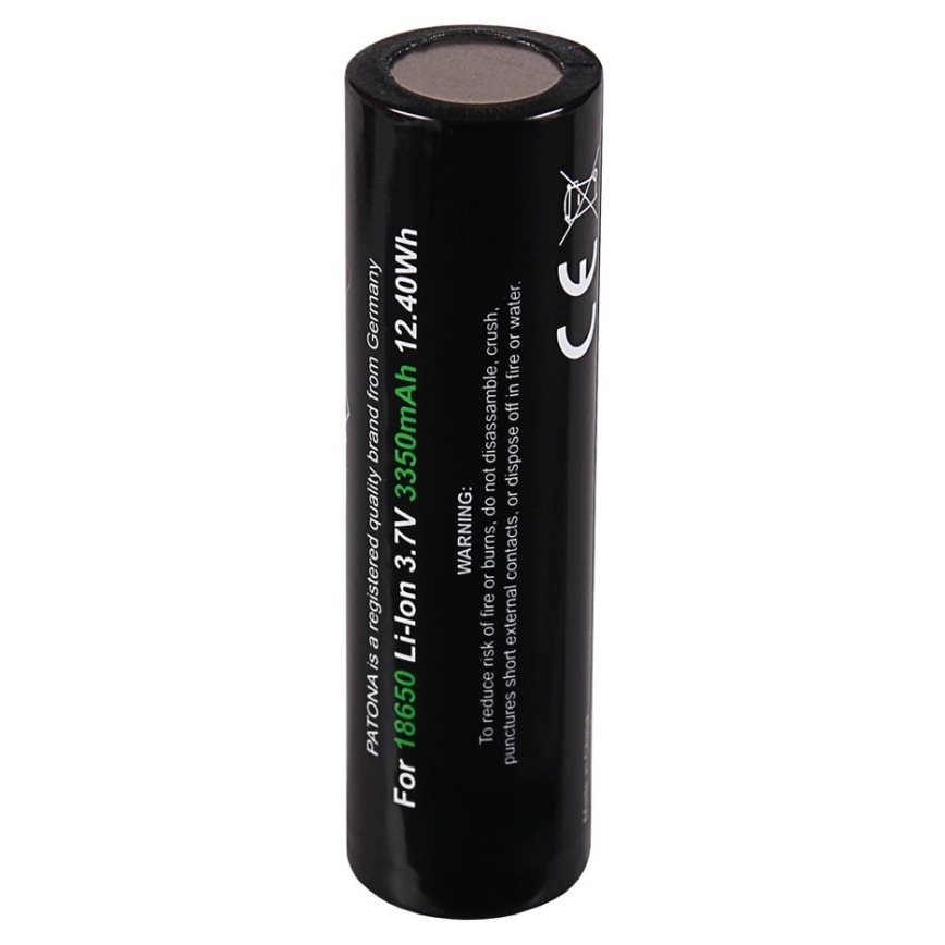 PATONA - Батерия 18650 Li-lon 3350mAh PREMIUM 3,7V