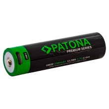 PATONA - Батерия 18650 Li-lon 3350mAh PREMIUM 3,7V с USB-C зареждане