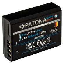 PATONA - Батерия Canon LP-E10 1020mAh Li-Ion Platinum USB-C зареждане