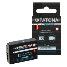 PATONA - Батерия Canon LP-E17 1050mAh Li-Ion Platinum Декодиран