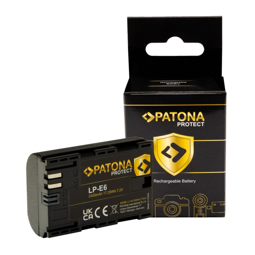 PATONA - Батерия Canon LP-E6 2400mAh Li-Ion Protect