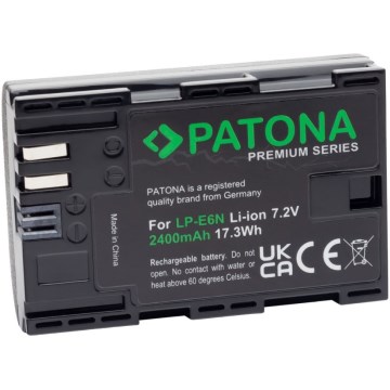 PATONA - Батерия Canon LP-E6N 2040mAh Li-Ion Premium 80D