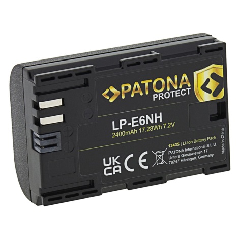 PATONA - Батерия Canon LP-E6NH 2400mAh Li-Ion Protect EOS R5/R6