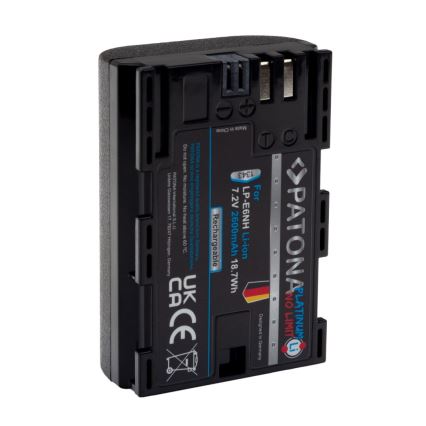 PATONA - Батерия Canon LP-E6NH 2600mAh Li-Ion Platinum EOS R5/R6