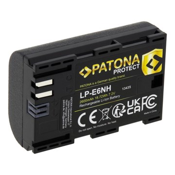 PATONA - Батерия Canon LP-E6NH 2600mAh Li-Ion Protect EOS R5/R6