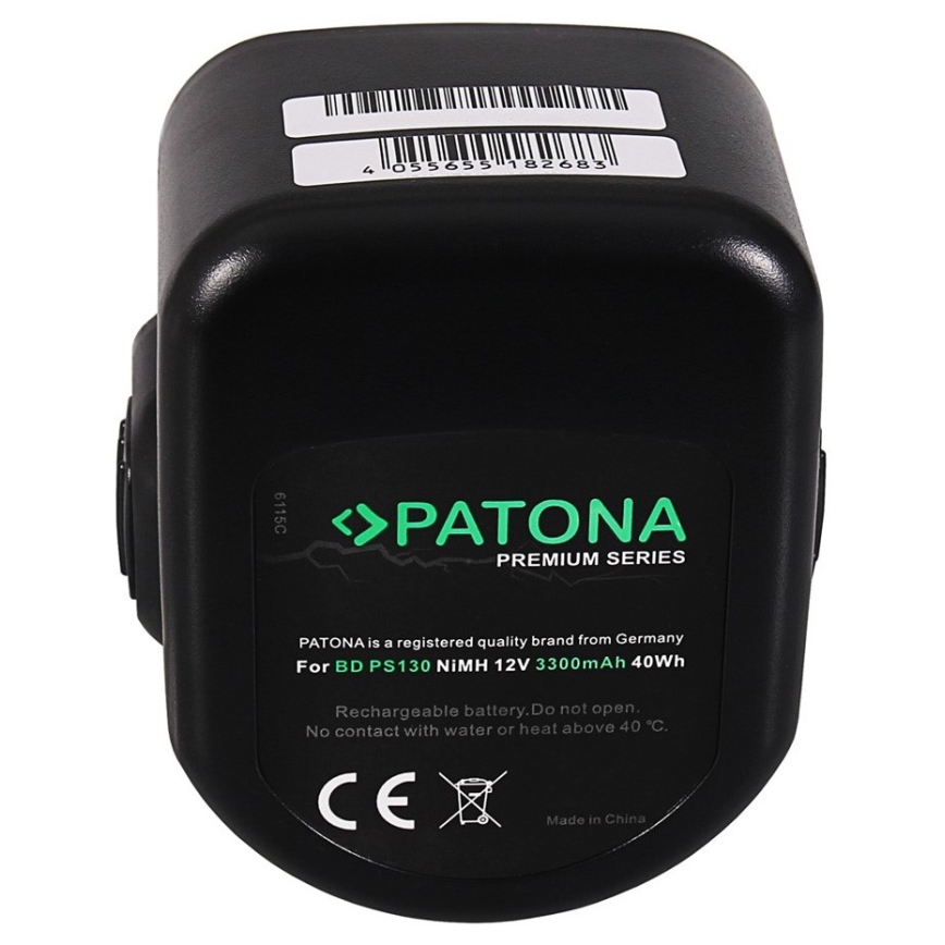 PATONA - Батерия Dewalt 12V 3300mAh Ni-MH Premium