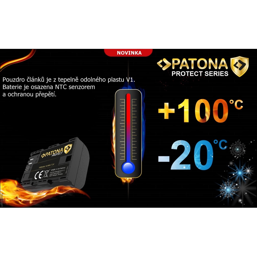 PATONA - Батерия Fuji NP-W235 2600mAh Li-Ion 7,2V Protect X-T4