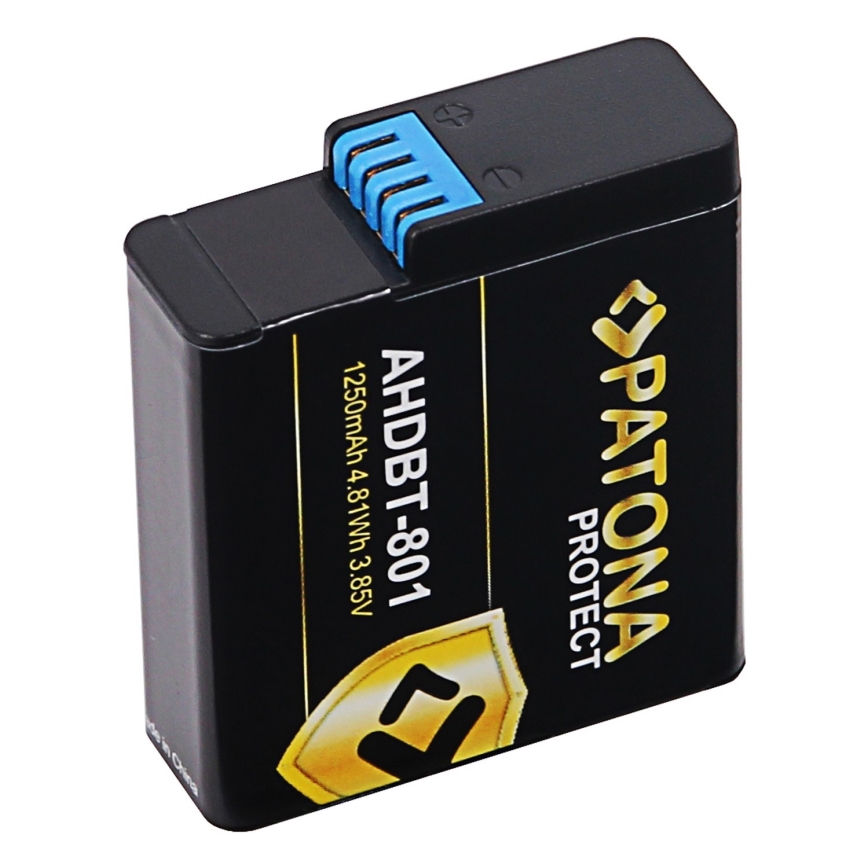 PATONA - Батерия GoPro Hero 5/6/7/8 1250mAh Li-Ion Protect