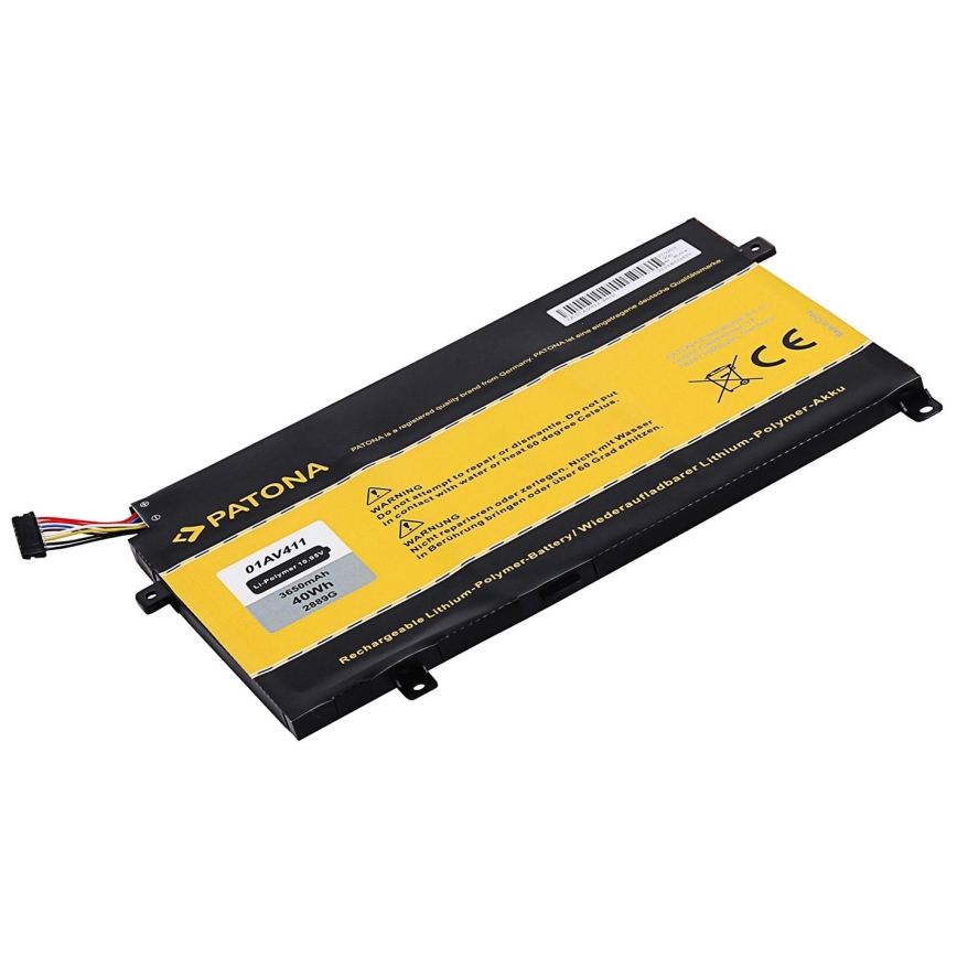 PATONA - Батерия Lenovo Thinkpad E470/E475 4400mAh Li-lon 10,95V 01AV411