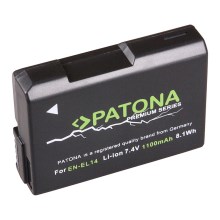 PATONA - Батерия Nikon EN-EL14 1100mAh Li-Ion Premium