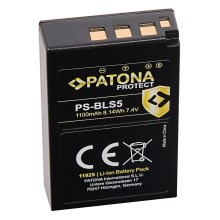 PATONA - Батерия Olympus BLS5 1100mAh Li-Ion Protect