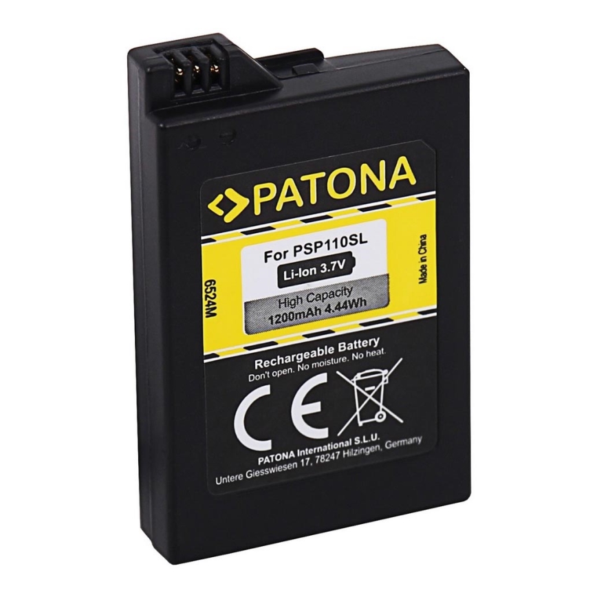 PATONA - Батерия Sony PSP 2000/PSP 3000 1200mAh Li-lon 3,7V