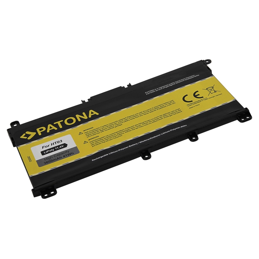 PATONA - Батерия за HP Pavilion X360 14-BA серия 3400mAh Li-Pol 11,55V BK03 / BK03XL
