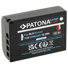 PATONA - Бстерия Olympus BLX-1 2250mAh Li-Ion Platinum USB-C зареждане