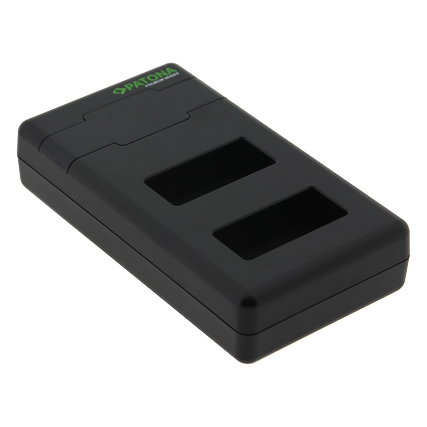 PATONA - Бързо зарядно Dual Canon LP-E17 + кабел USB-C 0,6м