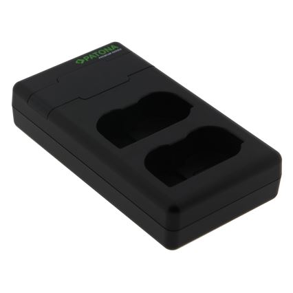 PATONA - Бързо зарядно Dual Nikon EN-EL15/EN-EL15C + кабел USB-C 0,6м