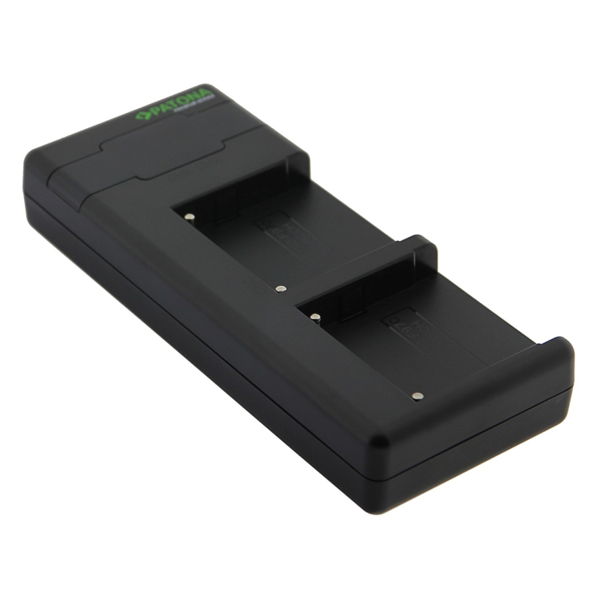 PATONA - Бързо зарядно Dual Sony F550/F750/F970/FM50 + кабел USB-C 0,6м