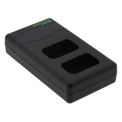 PATONA - Бързо зарядно Dual Sony NP-FW50 + кабел USB-C 0,6м