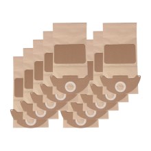 PATONA - Торбички за прахосмукачка KÄRCHER K2501/K2601/K3001/K2101/K2301 хартиени - 10 бр.