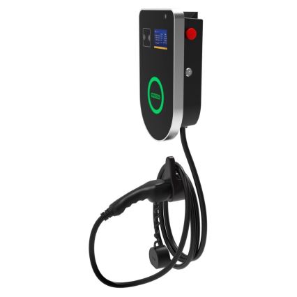 PATONA - Зарядна станция с LCD дисплей за електромобили 11kW/400V/16A IP54