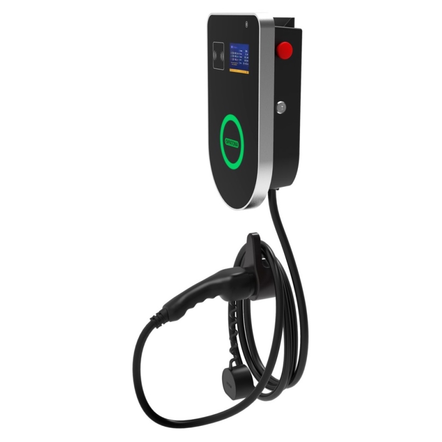 PATONA - Зарядна станция с LCD дисплей за електромобили 11kW/400V/16A IP54