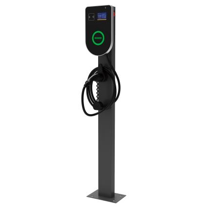 PATONA - Зарядна станция с LCD дисплей за електромобили 11kW/400V/16A IP54