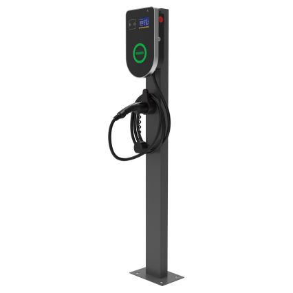 PATONA - Зарядна станция с LCD дисплей за електромобили 11kW/400V/16A IP54