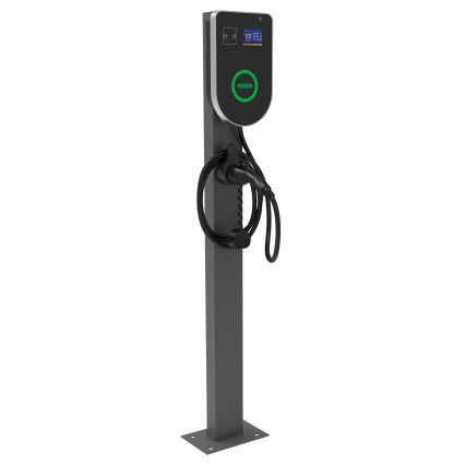 PATONA - Зарядна станция с LCD дисплей за електромобили 11kW/400V/16A IP54