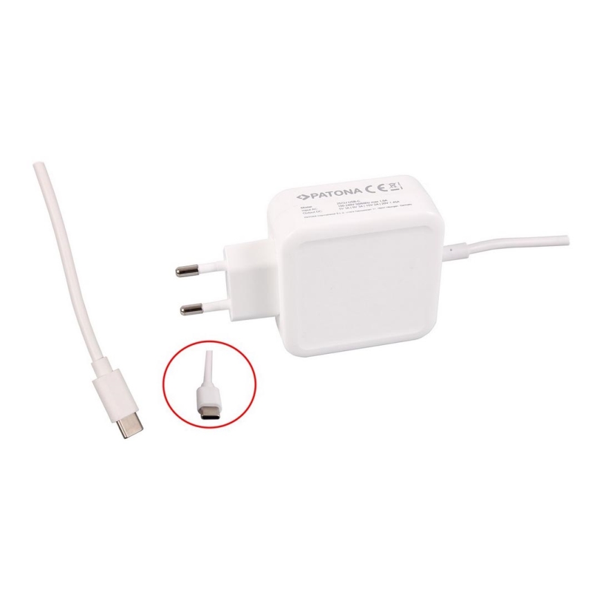PATONA - Зарядно Apple 5V-20V конектор USB-C/29W Power delivery