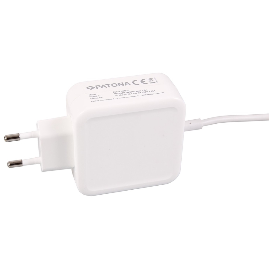 PATONA - Зарядно Apple 5V-20V конектор USB-C/29W Power delivery