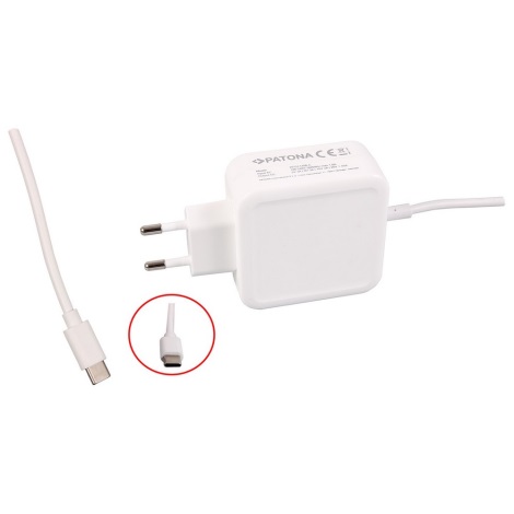 PATONA - Зарядно Apple 5V-20V конектор USB-C/29W Power delivery