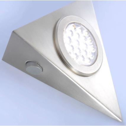Paul Neuhaus 1119-55-3 - К-кт 3бр. LED лампи за мебели със сензор HELENA LED/2,5W/230V