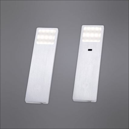 Paul Neuhaus 1120-95-2 - К-кт 2бр. LED лампи за мебели със сензор HELENA LED/2W/230V