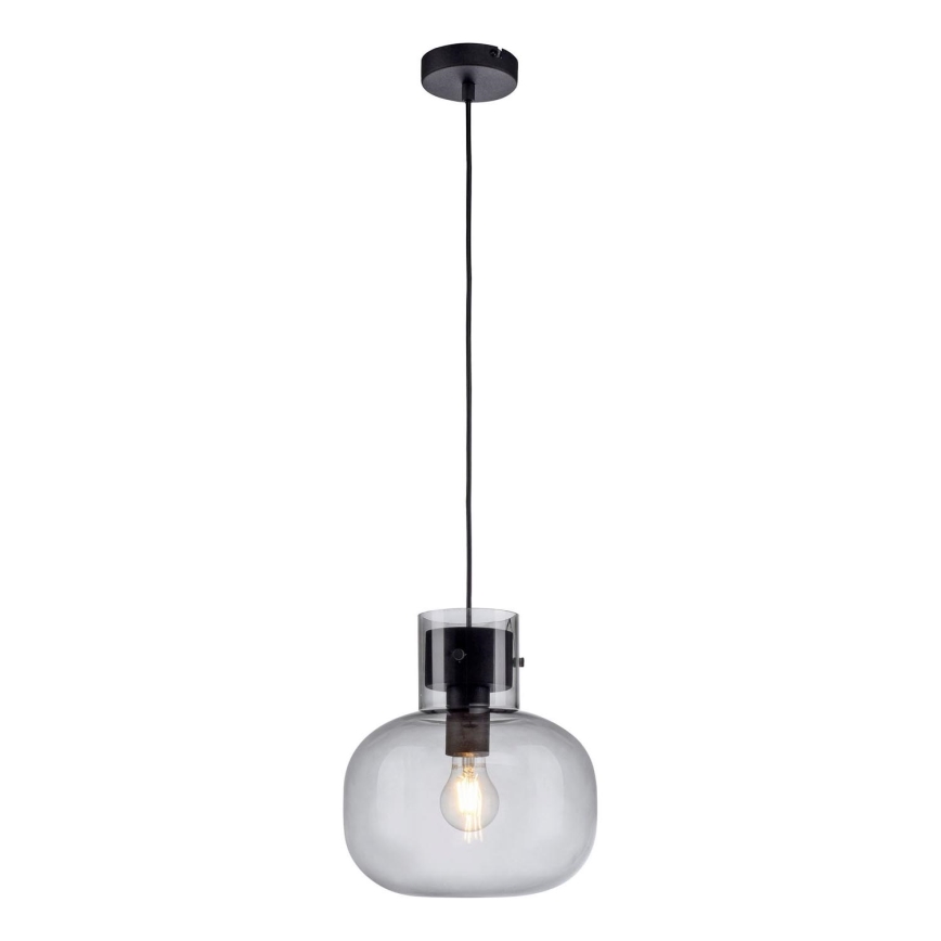 Paul Neuhaus 2003-25 - Пендел SHITAKE 1xE27/10W/230V Ø 25 см опушен
