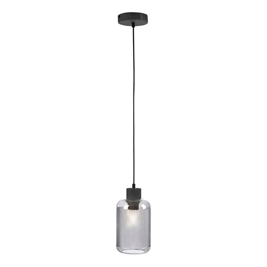 Paul Neuhaus 2006-25 - Пендел BOLETUS 1xE27/10W/230V Ø 14 см сив