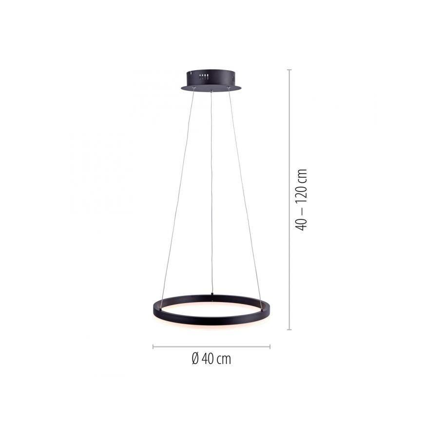 Paul Neuhaus 2381-13 - LED Димируем висящ полилей TITUS LED/28W/230V