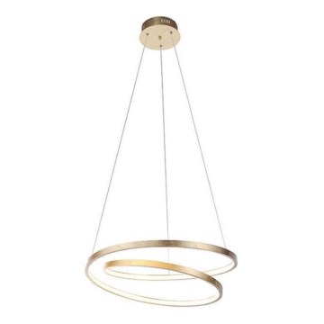 Paul Neuhaus 2472-12 - LED Димируем висящ полилей ROMAN LED/30W/230V златист