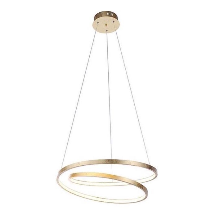 Paul Neuhaus 2472-12 - LED Димируем висящ полилей ROMAN LED/30W/230V златист