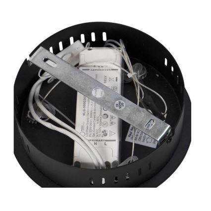 Paul Neuhaus 2472-18 - LED Димируем висящ полилей ROMAN LED/30W/230V черен