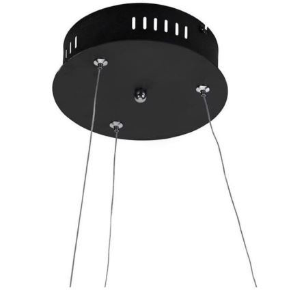 Paul Neuhaus 2472-18 - LED Димируем висящ полилей ROMAN LED/30W/230V черен