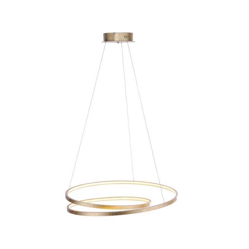 Paul Neuhaus 2474-12 - LED Димируем висящ полилей ROMAN LED/40W/230V златист